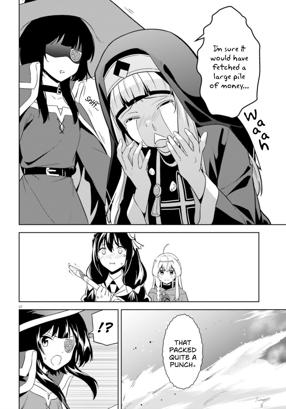 Zoku, Kono Subarashii Sekai ni Bakuen wo! Chapter 19 20